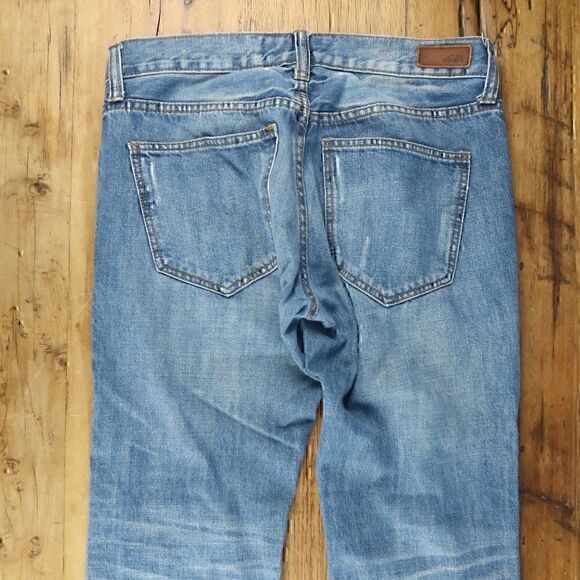 ECKO UNLTD JEANS 711 SLIM FIT DISTRESSED BLUE DENIM JEANS SIZE 30 - Picture 8 of 9